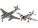 Revell Messerschmitt Me 262, P-51B Mustang(1:72)