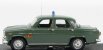 Rio-models Alfa romeo Giulietta Polizia Reparto Mobile 1955 1:43 Vojenská Zelená