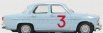 Rio-models Alfa romeo Giulietta Ti N 3 Rally Montecarlo 1960 E.carlsson 1:43 Světle Modrá