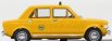 Rio-models Fiat 128 Taxi Milano 1971 - 4 Porte - 4 Doors 1:43 Žlutá