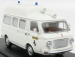 Rio-models Fiat 238 Ambulance Tetto Alto Ferrari Fiorano 1972 1:43 Bílá