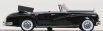 Rio-models Mercedes benz 300d Cabriolet 1958 Spider 1:43 Black