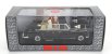 Rio-models Mercedes benz 300d Limousine Semiconvertible 1960 - With Driver And Pope Figure - Papa Giovanni Xxiii 1:43 Black