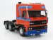 Road-kings DAF 3600 Space Cab Tractor Truck 3-assi 1986 1:18 Oranžová Modrá