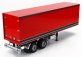 Road-kings Trailer Trailer For Truck - Rimorchio 1:18 Červená Černá