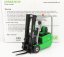 Ros-model Cesab B316 Carrello Elevatore Verticale - Vertical Order Picker 3 Wheels 1:23 Zelená Černá