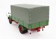 Schuco Mercedes benz L3500 Truck Telonato 1950 1:18 Modrá Šedá