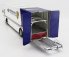 Schuco Mercedes benz O317 Truck Car Transporter Porsche Rothmans 1984 1:18 Bílá Modrá