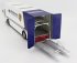 Schuco Mercedes benz O317 Truck Car Transporter Porsche Rothmans 1984 1:18 Bílá Modrá