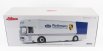 Schuco Mercedes benz O317 Truck Car Transporter Porsche Rothmans 1984 1:18 Bílá Modrá