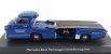 Schuco Mercedes benz Racing Car Transporter Truck Rennwagen 1955 1:43 Blue