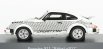 Schuco Porsche 911 Coupe Walter Rohrl 1969 1:43 Bílá Černá