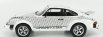 Schuco Porsche 911 Coupe With Walter Rohrl Figure 1969 1:18 Bílá Černá