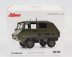 Schuco Steyr-puch Haflinger Funkwagen Obh 1975 1:18 Vojenská Zelená
