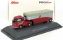 Schuco Volkswagen T1b Continental Motors Porsche Car Transporter 1962 1:64 Červená Černá Stříbrná