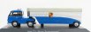 Schuco Volkswagen T1b Continental Motors Porsche Car Transporter 1962 1:64 Modrá Černá