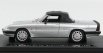 Silas Alfa romeo Spider Quadrifoglio Verde Soft-top 1986 - 3ª Serie Aereodinamica 1:43 Silver