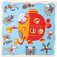 Small Foot Dřevěné vkládací puzzle ponorka