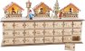 Small Foot Dřevěný adventní kalendář vánoční trhy