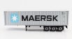 Solido Accessories Container Truck Maersk 1:24 Grey