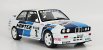 Solido BMW 3-series (e30) Gr.a N 3 Rally Deutchland 1990 1:18 Bílá 2 Tóny Modrá