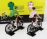 Solido Figures Set 4x Ciclista - Cyclist - Maglia Gialla - Yellow Jersey - Maglia A Pois - Pois Jersey - Maglia Verde - Green Jersey - Maglia Bianca - White Jersey - Tour De France 2022 1:18 Různé