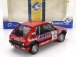 Solido Peugeot 205 1.6 Gti N 132 Rally Montecarlo 1986 Francois Delecour - Anne Chantal Pauwels 1:18 Red