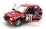 Solido Peugeot 205 1.6 Gti N 132 Rally Montecarlo 1986 Francois Delecour - Anne Chantal Pauwels 1:18 Red