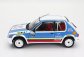 Solido Peugeot 205 1.9 Rally Schwab Collection 1990 1:18 Světle Modrá