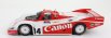 Solido Porsche 956 Turbo Team Canon Racing N 14 24h Le Mans 1983 J.palmer - J.lammers - R.lloyd 1:18 Červená Bílá