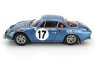 Solido Renault Alpine A110 1600s (night Version) N 17 Rally Montecarlo 1972 B.darniche - A.mahe 1:18 Blue Met