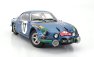 Solido Renault Alpine A110 1600s (night Version) N 17 Rally Montecarlo 1972 B.darniche - A.mahe 1:18 Blue Met