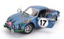 Solido Renault Alpine A110 1600s (night Version) N 17 Rally Montecarlo 1972 B.darniche - A.mahe 1:18 Blue Met