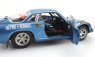 Solido Renault Alpine A110 1600s (night Version) N 17 Rally Montecarlo 1972 B.darniche - A.mahe 1:18 Blue Met