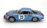 Solido Renault Alpine A110 1600s (night Version) N 23 Rally Montecarlo 1972 Jean Pierre Nicolas - Michel Vial 1:18 Blue Met
