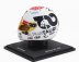 Spark-model Arai helmet F1  Casco Helmet At04 Team Alpha Tauri N 22 Japan Gp 2023 Yuki Tsunoda 1:5 Bílá