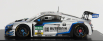 Spark-model Audi R8 Lms Gt3 Team Tece Rutronik Racing N 33 Adac Gt Masters Oschersleben 2021 D.marschall - K.l.schramm 1:43 Stříbrná Modrá Fluo