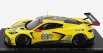 Spark-model Chevrolet Corvette C8.r 5.5l V8 Team Corvette Racing N 63 24h Le Mans 2022 A.garcia - J.taylor - N.catsburg 1:43 Žlutá