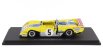 Spark-model Duckhams Lm72 3.0l V8 Team Duckhams Oil Motor Racing N 5 24h Le Mans 1973 Alain De Cadenet - Chris Craft 1:43 Žlutá Modrá