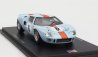 Spark-model Ford usa Gt40 Gulf N 6 2nd 6h Watkins Glen 1968 P.hawkins - D.hobbs 1:43 Světle Modrá Oranžová