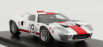 Spark-model Ford usa Gt40 Mkiv 7.0l V8 N 19 3rd 12h Sebring 1966 S.scott - P.revson 1:43 Bílá Červená Šedá