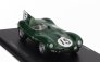 Spark-model Jaguar D-type 3.4l S6 Spider Team Jaguar Cars Ltd N 15 24h Le Mans 1954 Peter Whitehead - Ken Wharton 1:43 Zelená