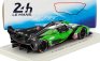 Spark-model Lamborghini Sc63 3.8l V8 Turbo Team Lamborghini Iron Lynx N 19 24h Le Mans 2024 Romain Grosjean - Matteo Cairoli - Andrea Caldarelli 1:43 Zelená Bílá Černá