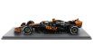 Spark-model Mclaren F1  Mcl60 Team Mclaren N 4 2nd Japan Gp 2023 Lando Norris 1:18 Oranžová Modrá Černá