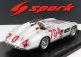 Spark-model Mercedes benz 300 Slr Spider N 704 Mille Miglia 1955 H.herrmann - H.eger 1:43 Silver