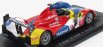 Spark-model Oreca 01 Aim N 6 Lmp1 24h Le Mans 2010 S.ayari  - D.andre - A.meyrick 1:43 Červená Žlutá Bleu