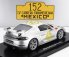 Spark-model Porsche 718 (982) Cayman Gt4 Rs N 152 Tribute Rally Panamericana Livery 2024 - Con Vetrina - With Showcase 1:18 Silver