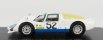 Spark-model Porsche 906 N 52 12h Sebring 1966 H.herrmann - J.buzzetta - G.mitter 1:43 Bílá Světle Modrá