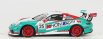 Spark-model Porsche 911 991 Gt3 Cup N 25 Porsche Carrera Cup Japan Pro-am Champion 2021 Kiyoshi Uchiyama 1:43 Světle Modrá Bílá