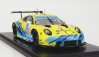 Spark-model Porsche 911 991 Rsr-19 4.2l Team Dempsey Proton Racing N 88 24h Le Mans 2022 F.poordad - M.root - J.heylen 1:43 Žlutá Světle Modrá